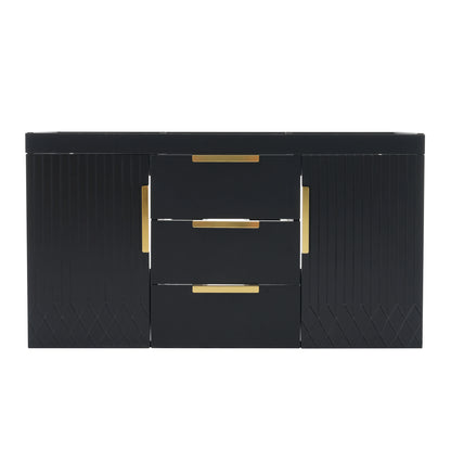 36'' Wall Mounted Bathroom Vanity