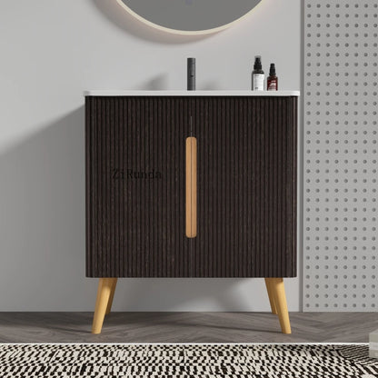 30" bathroom vanity with sink