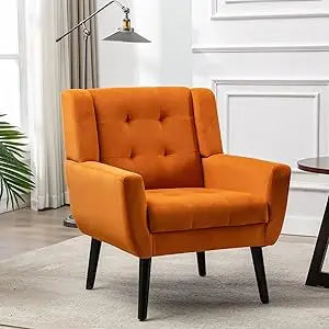 Velvet Accent Chair