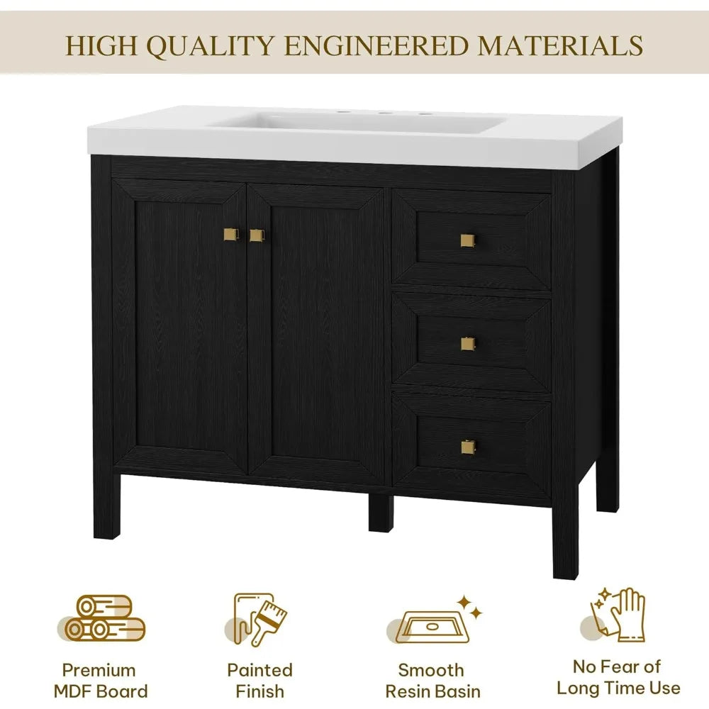 42" Bathroom Vanity with Sink
