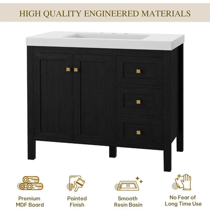 42" Bathroom Vanity with Sink
