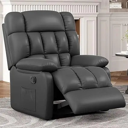 Rocking Recliner Chair with Side Pocket