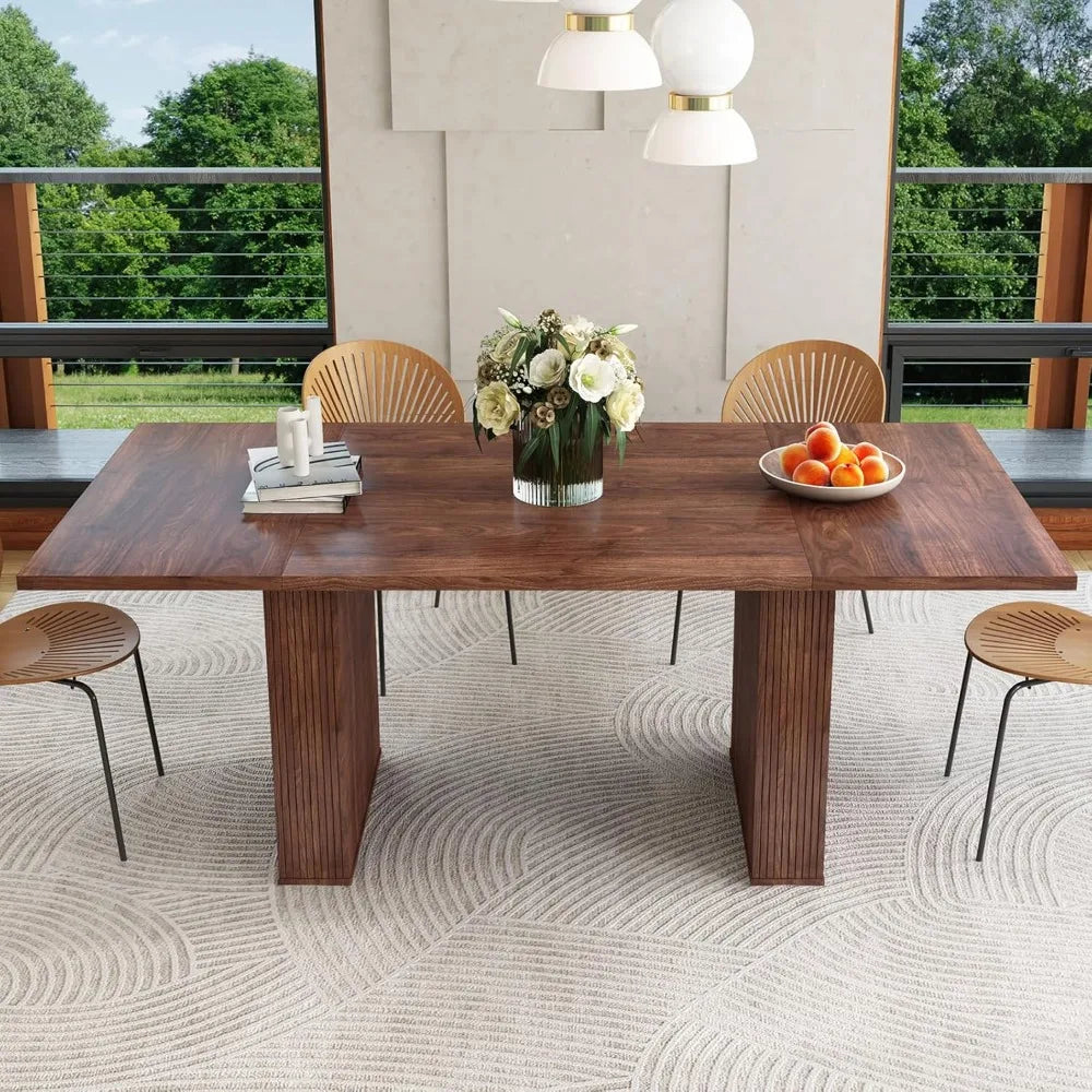 78 Inch Dining Table for Modern Farmhouse