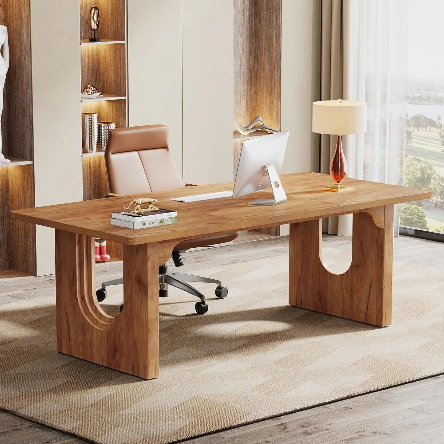 70.9" Large Office Computer Desk