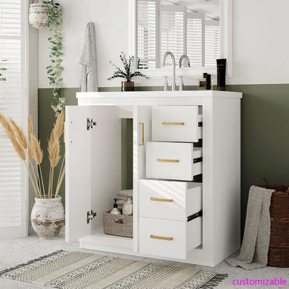30" Bathroom Vanity with Sink