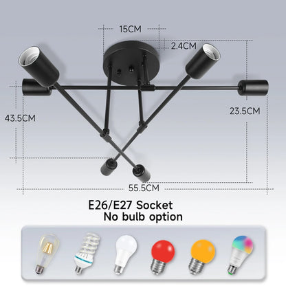 Modern Chandelier, dinning room, living room, ceiling light, led bulbs