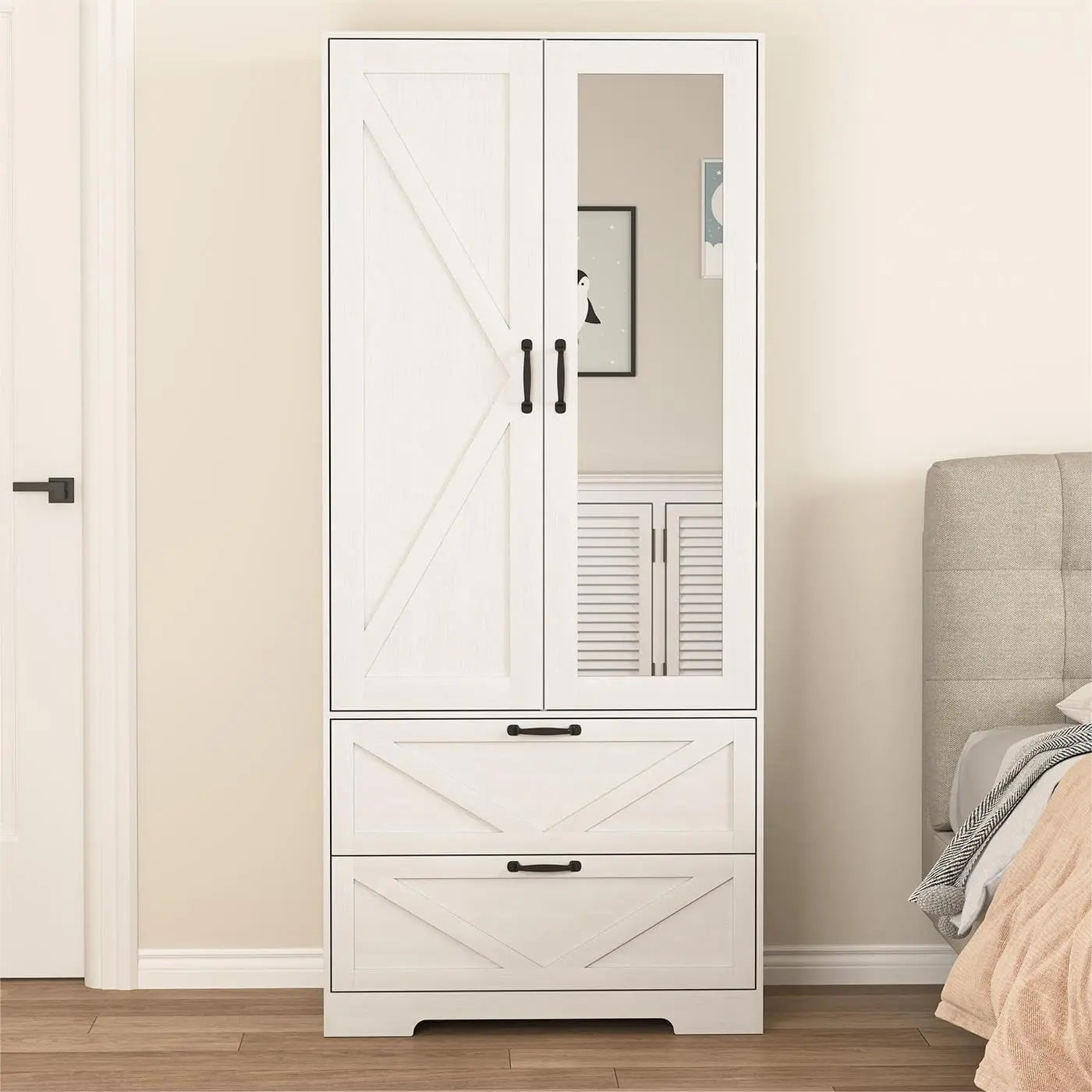 72‘‘ Wardrobe Closet