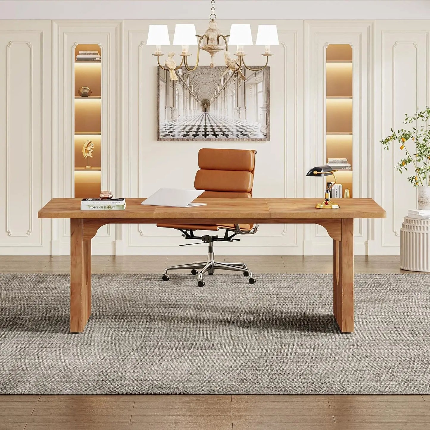 70.9" Large Office Computer Desk