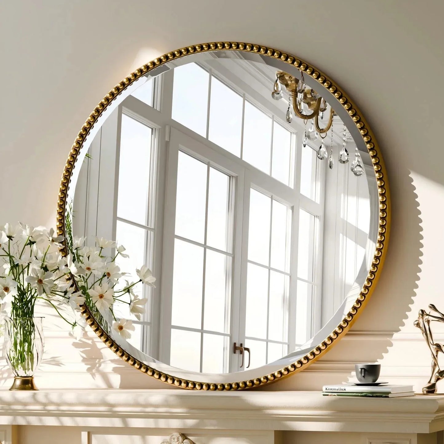 Round Bathroom Mirror Vanity