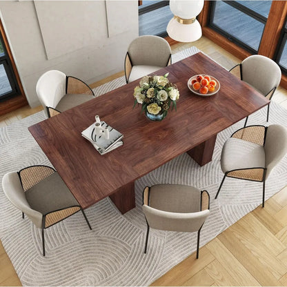 78 Inch Dining Table for Modern Farmhouse