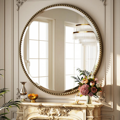 Round Bathroom Mirror Vanity