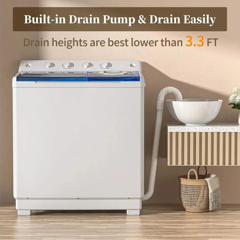 Portable Twin Tub Washing Machine