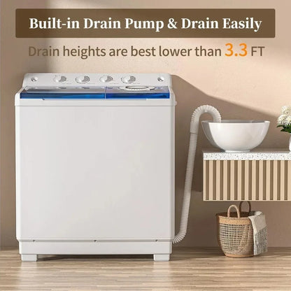 Portable Twin Tub Washing Machine