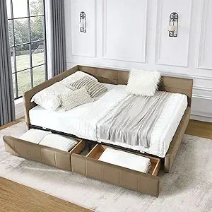 Full Size Daybed with Storage Drawers