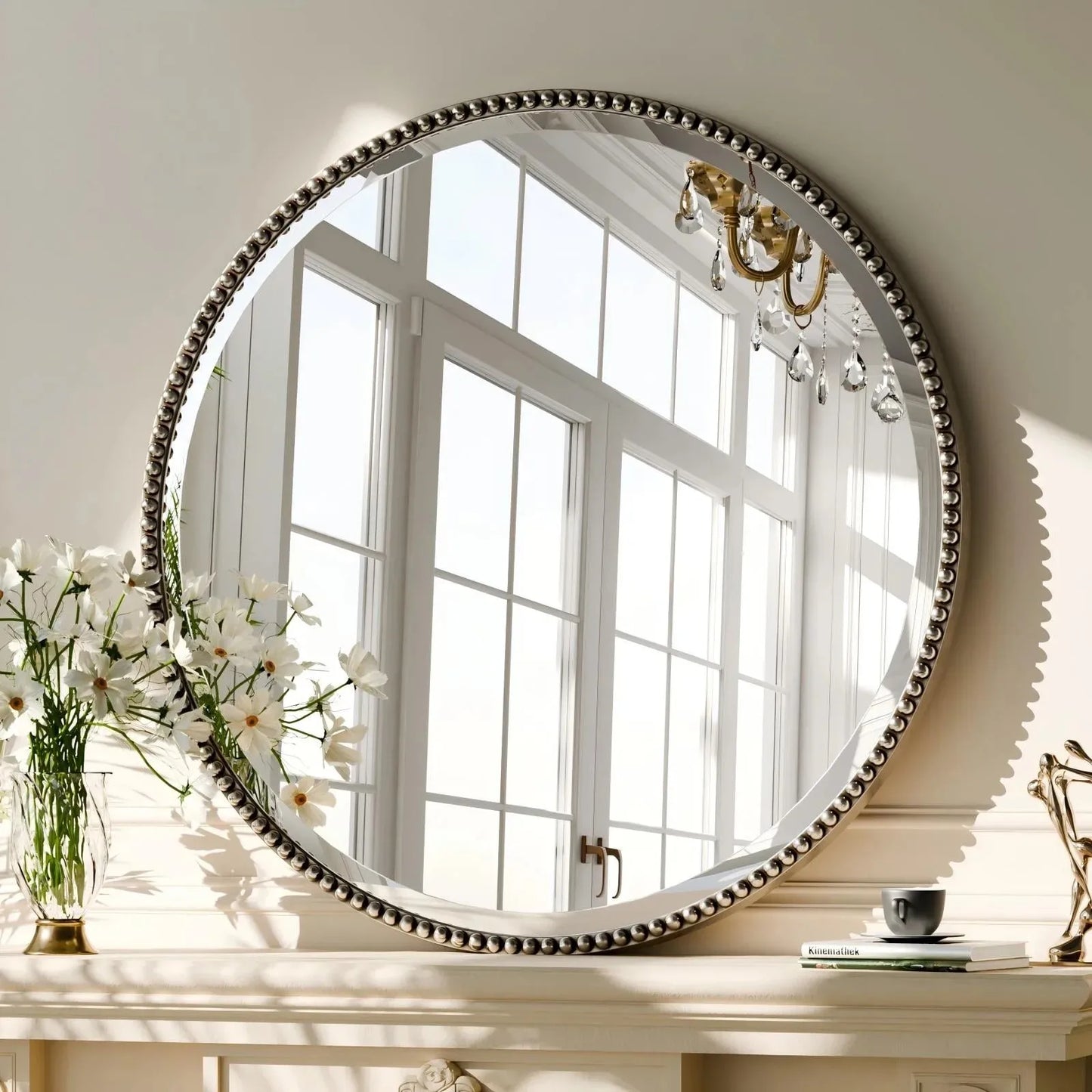 Round Bathroom Mirror Vanity