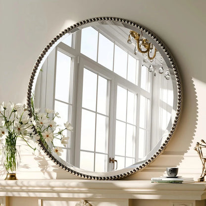 Round Bathroom Mirror Vanity