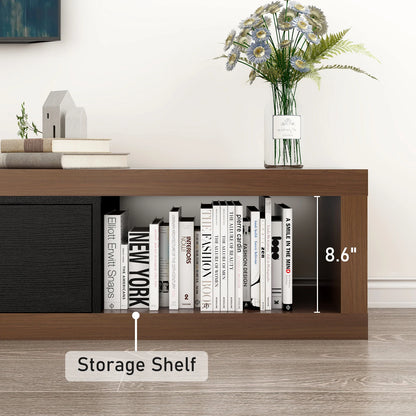 82-110'' Extendable TV Stand for Up to 120"TV