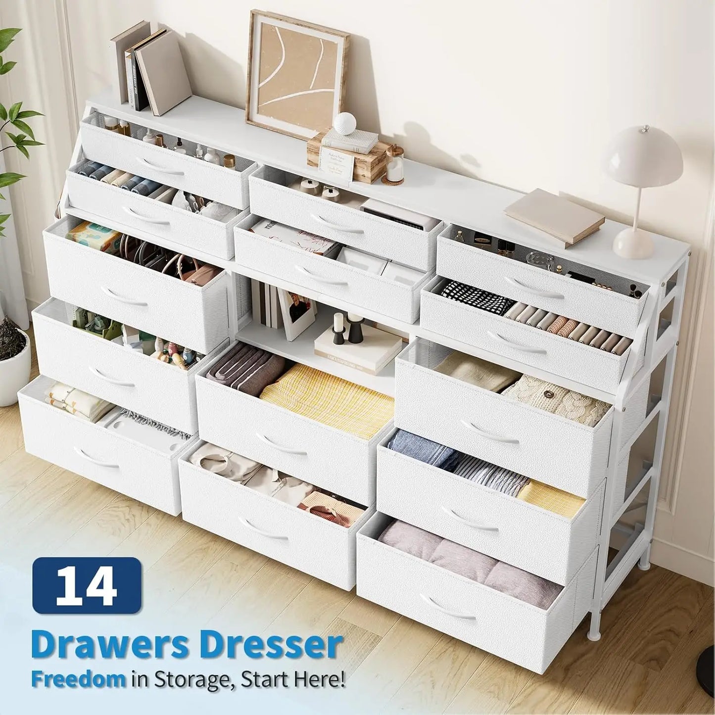 14 Drawer Dresser