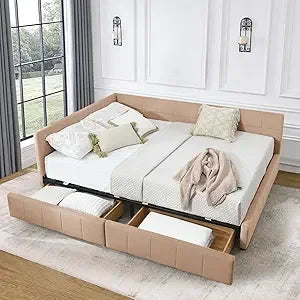 Full Size Daybed with Storage Drawers