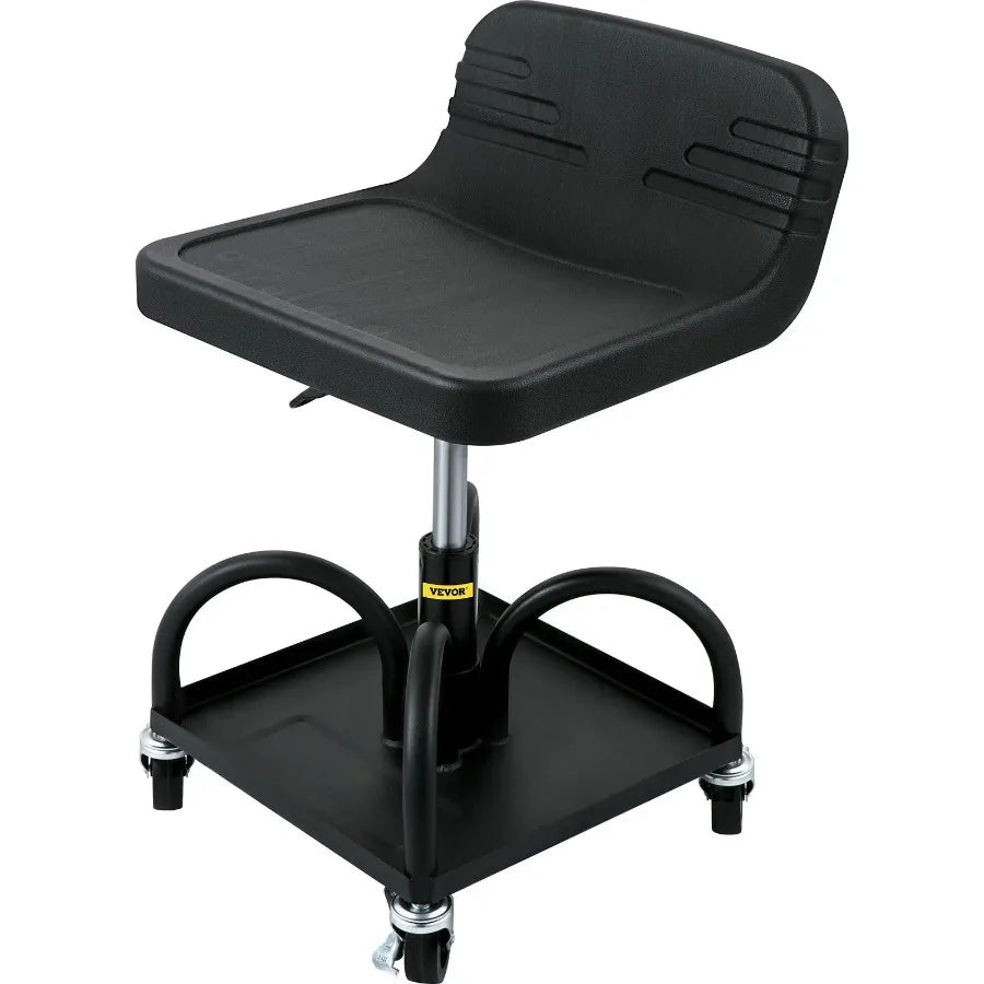 Rolling Garage Stool 300LBS Capacity