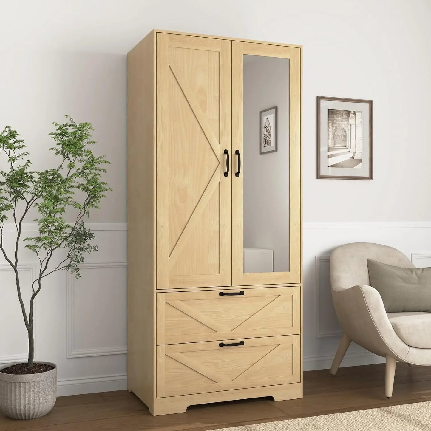 72‘‘ Wardrobe Closet