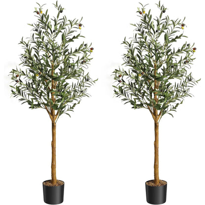 4.25ft/5ft/6ft Artificial Olive Tree