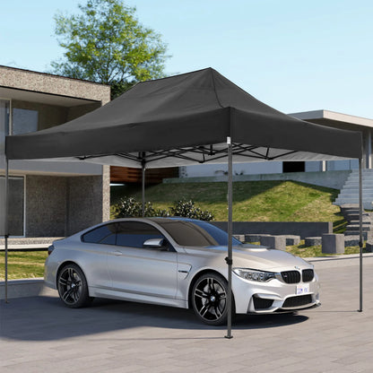 10x15 Heavy Duty Pop up Canopy Tent with 4 sidewalls