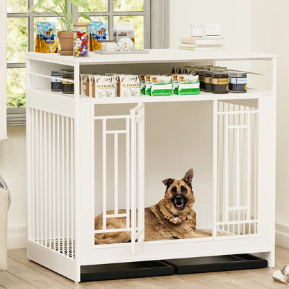 43.3 inch Dog Crate Furniture