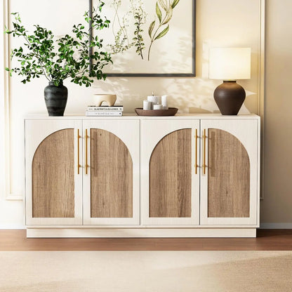 62" Buffet Cabinet with Hutch