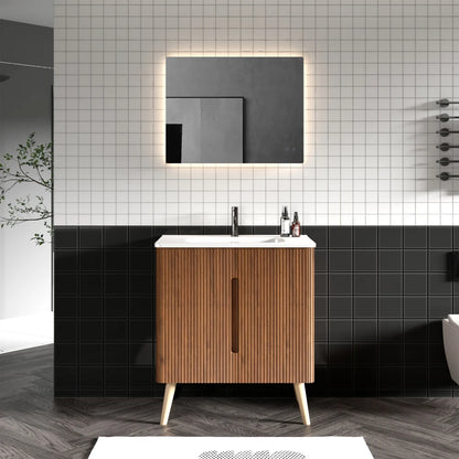 30" bathroom vanity with sink