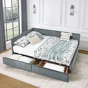 Full Size Daybed with Storage Drawers