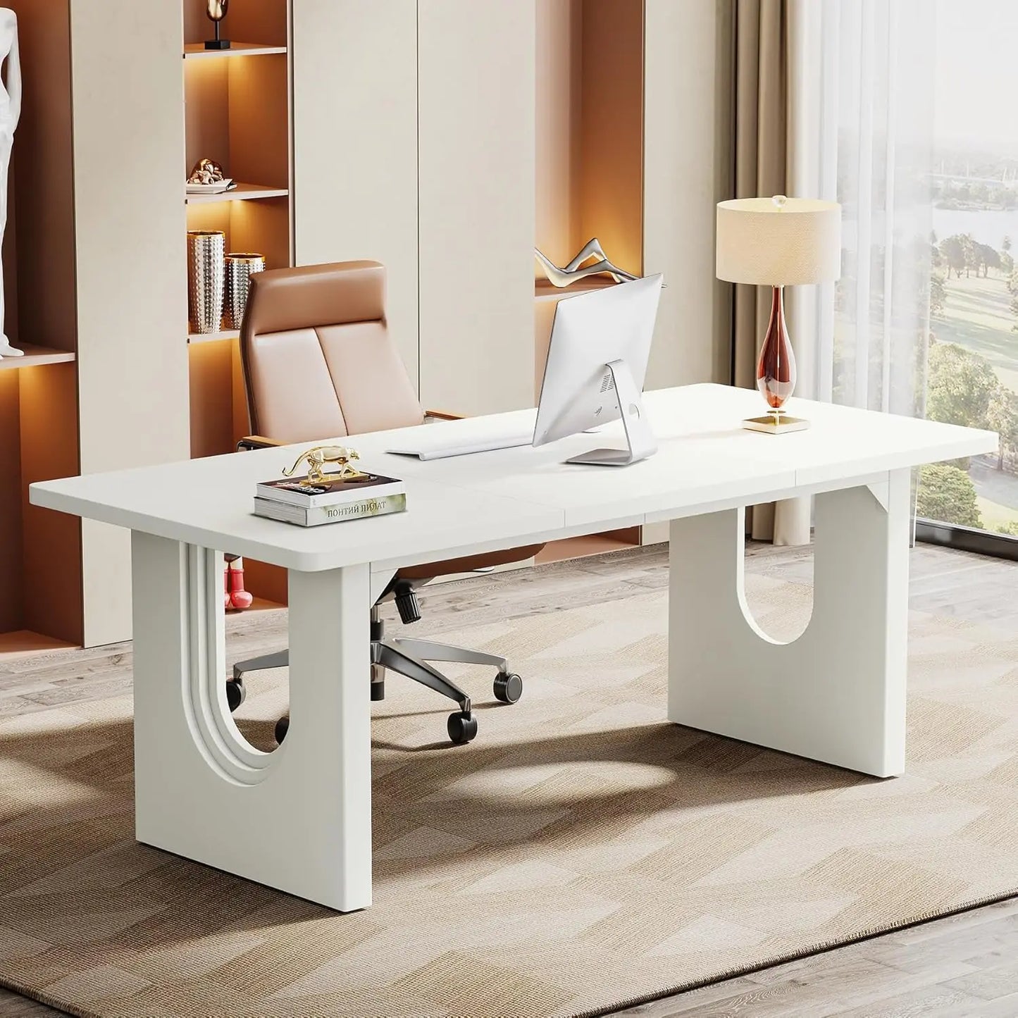 70.9" Large Office Computer Desk