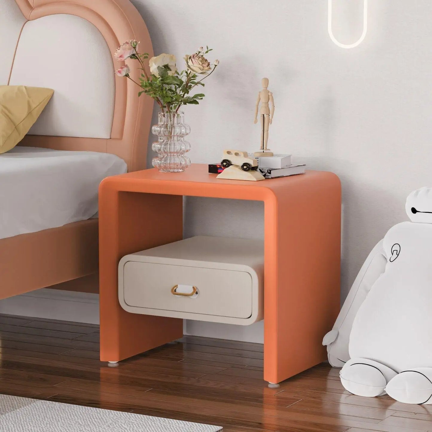 Orange Nightstand