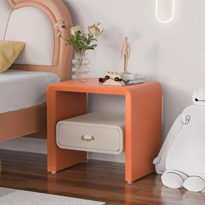 Orange Nightstand