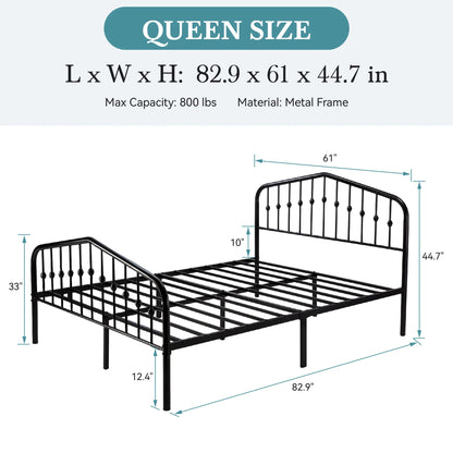 14'' Metal Bed Frame