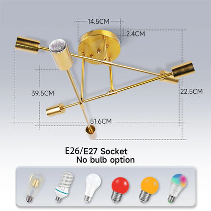 Modern Chandelier, dinning room, living room, ceiling light, led bulbs