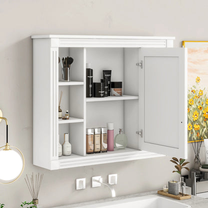 35'' x 28'' Wall Mounted Bathroom Storage Cabinet,