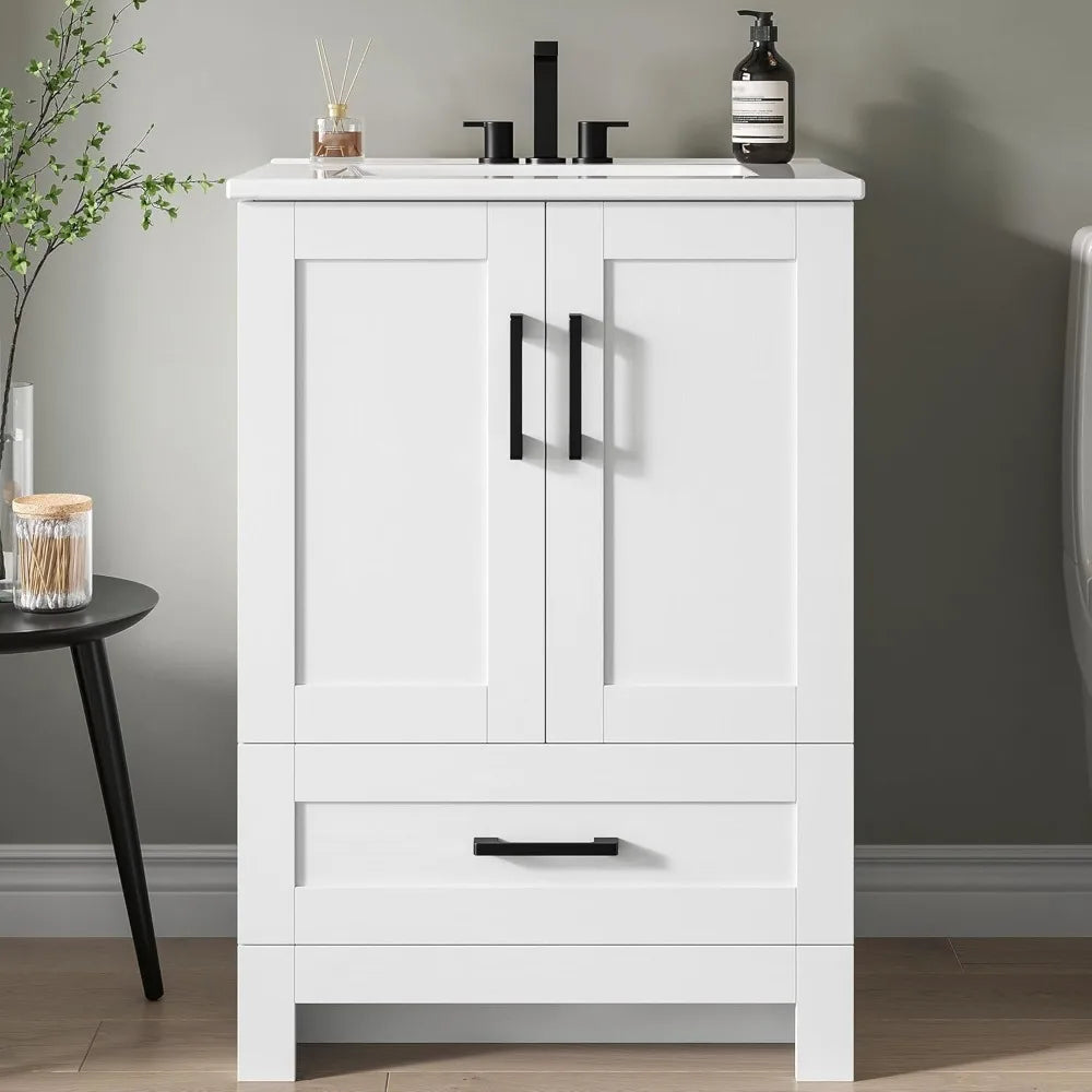 Freestanding Bathroom Vanity Set