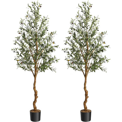 4.25ft/5ft/6ft Artificial Olive Tree