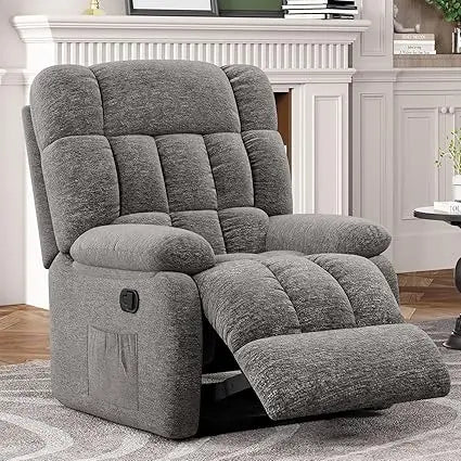 Rocking Recliner Chair with Side Pocket