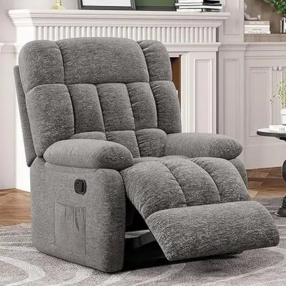 Rocking Recliner Chair with Side Pocket