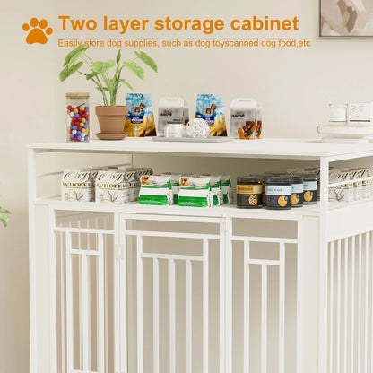43.3 inch Dog Crate Furniture