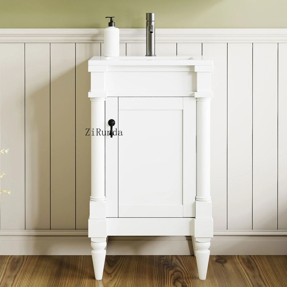 18" bathroom vanity with sink