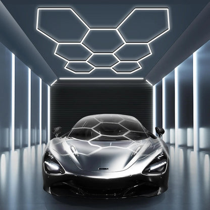 35 Pack 400W Hexagon Garage lights