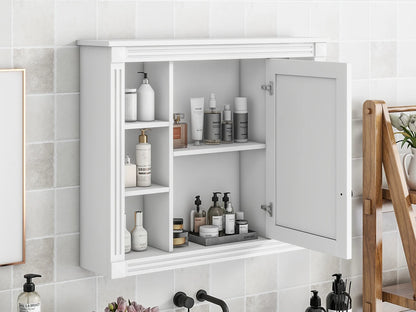 35'' x 28'' Wall Mounted Bathroom Storage Cabinet,
