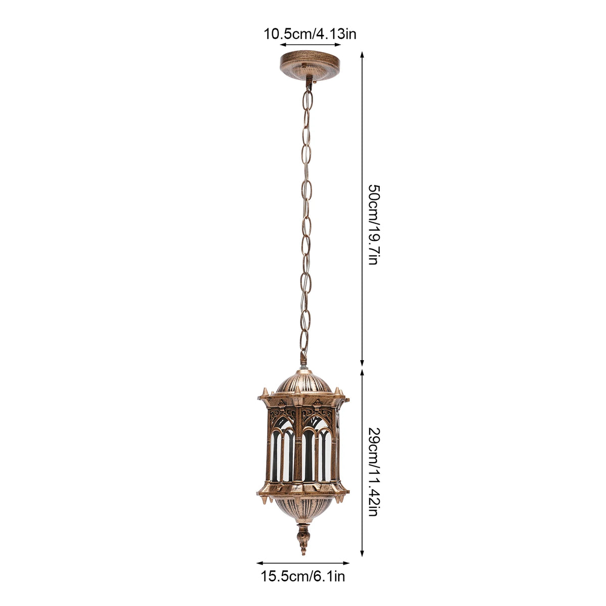 Industrial Metal Pendant Light