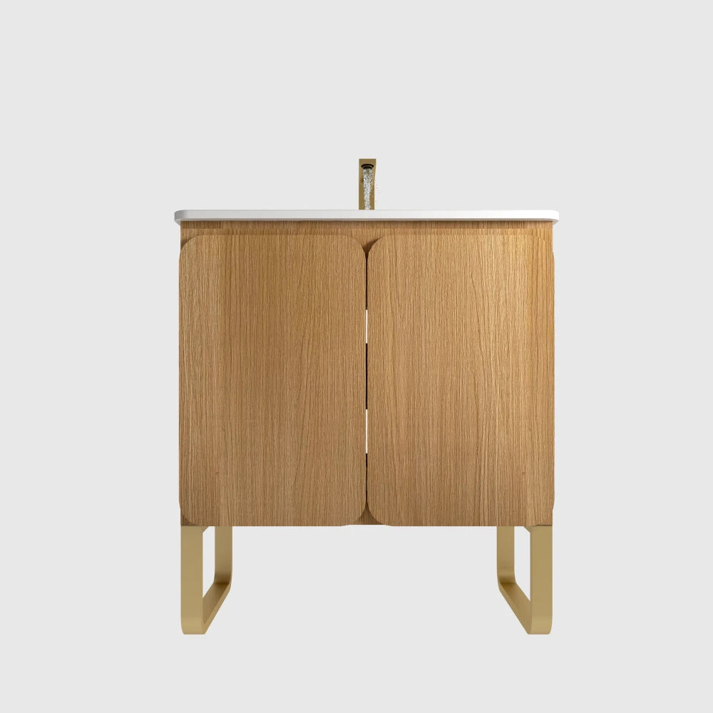 30" bathroom vanity with sink