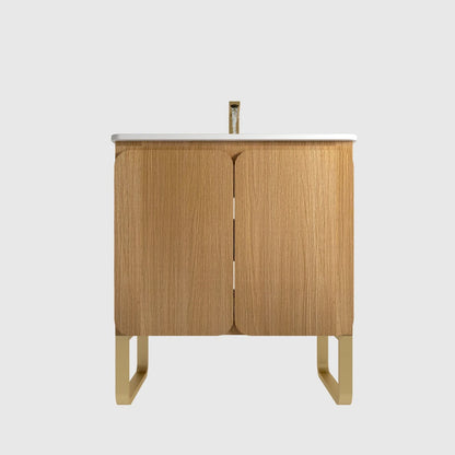 30" bathroom vanity with sink