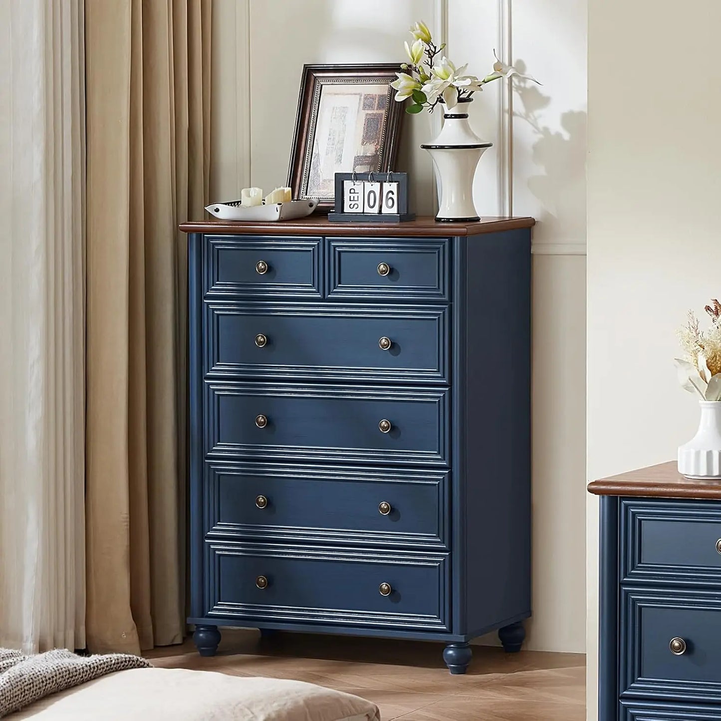 6-Drawer Farmhouse Dresser