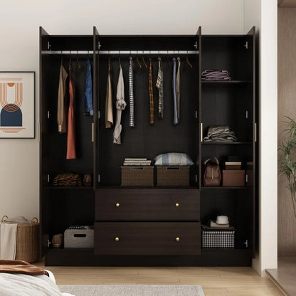 Dark Brown Wardrobe